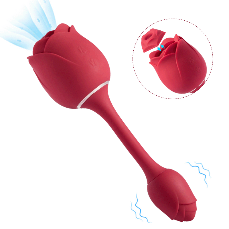 Agent R - Rose Clit Sucking Stimulator & G-spot Vibrator - Juntame Juntame | Shop Sex Toys and More Agent R - Rose Clit Sucking Stimulator & G-spot Vibrator - Juntame Juntame | Shop Sex Toys and More