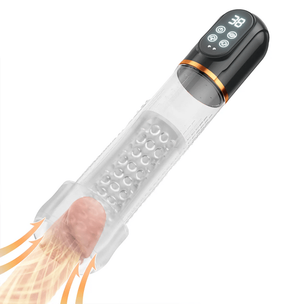 Loki - 2 in 1 Waterproof Suction Male Masturbator Automatic Penis Pump