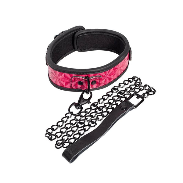 Power Play Collar & Leash - Pink