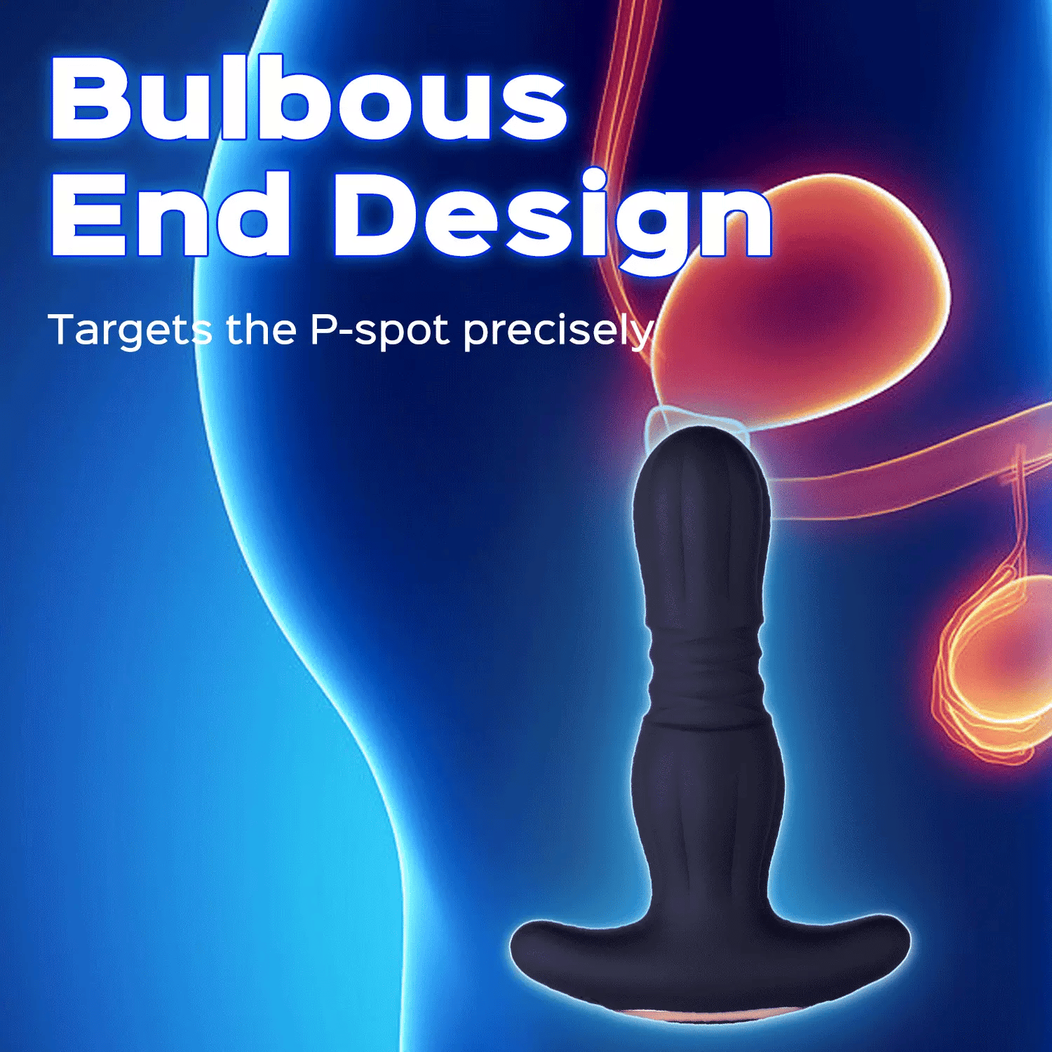 Agas - Thrusting Butt Plug with Remote Control