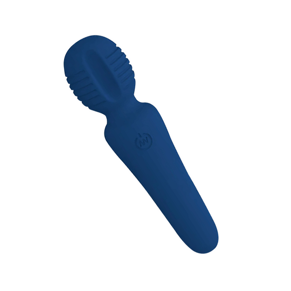 Britt - Bendable Vibrating Wand in Blue