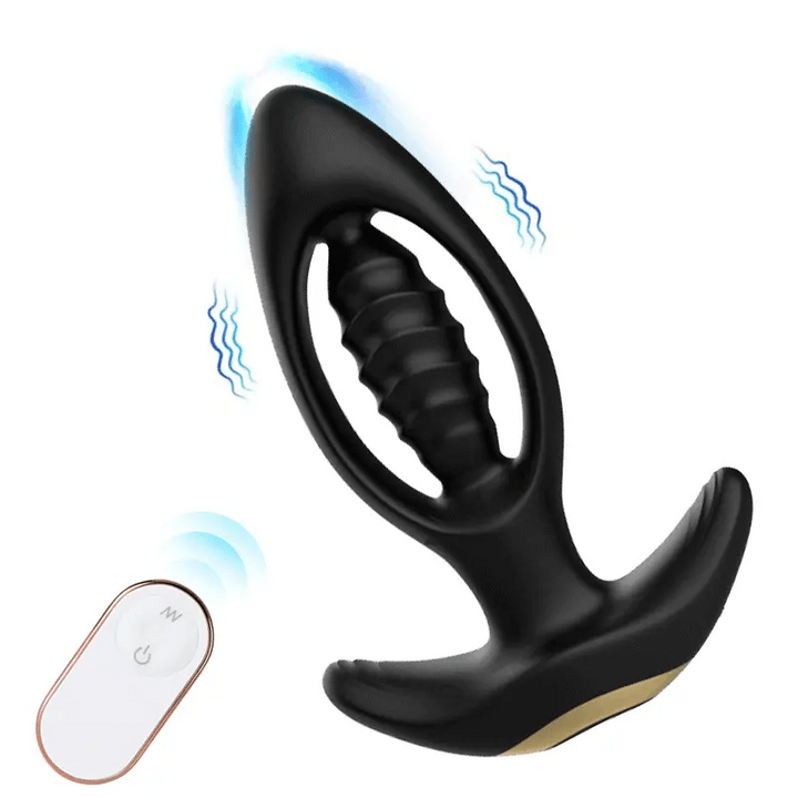 Habiki - Hollow Vibrating Butt Plug & Prostate Massager - Juntame Juntame | Shop Sex Toys and More Habiki - Hollow Vibrating Butt Plug & Prostate Massager - Juntame Juntame | Shop Sex Toys and More