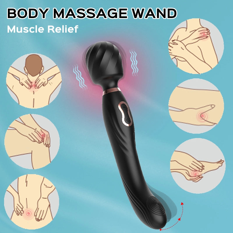 Noir - Vibrating Massage Wand & G-spot Stimulator 