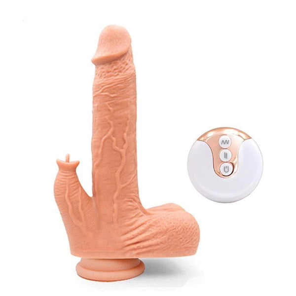 Justin - Silicone Thrusting Dildo Licker 6.5 Inch