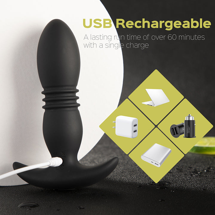 rechargeable butt plug