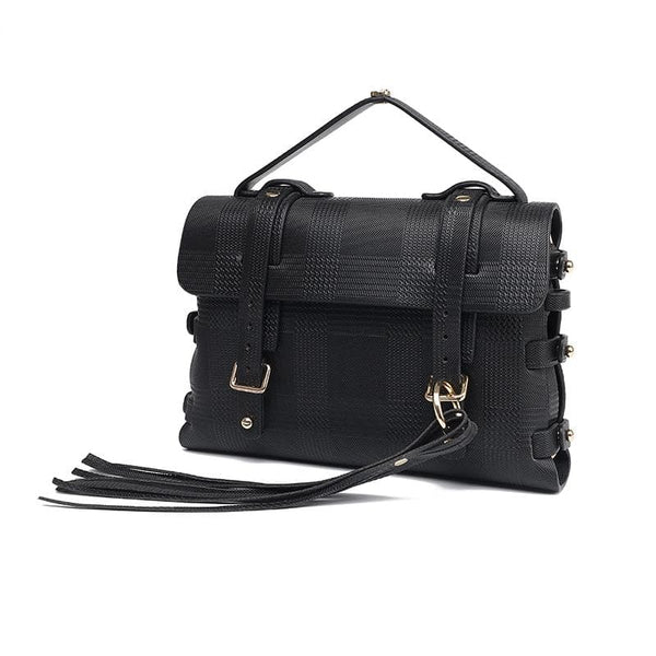 Carlis - Luxurious Erotic Bondage Set Leather Handbag