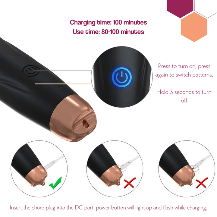 Mini Wand Massager-charging time & use time