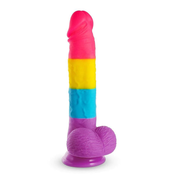 Leo Avant - Rainbow Suction Cup Dildo 7 Inch