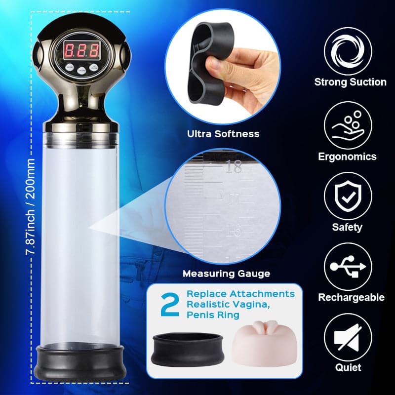 Pipe - Automatic Electric Penis Enlarger Pump