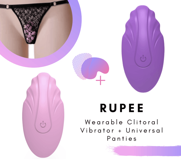 Rupee Wearable Panty Vibrator Wireless Clit Massager