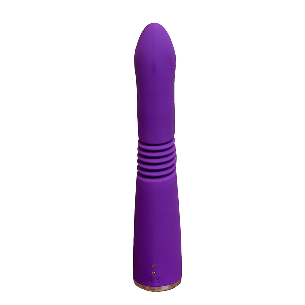 Aria - Thrusting G-spot and Clit Licking Rabbit Vibrator