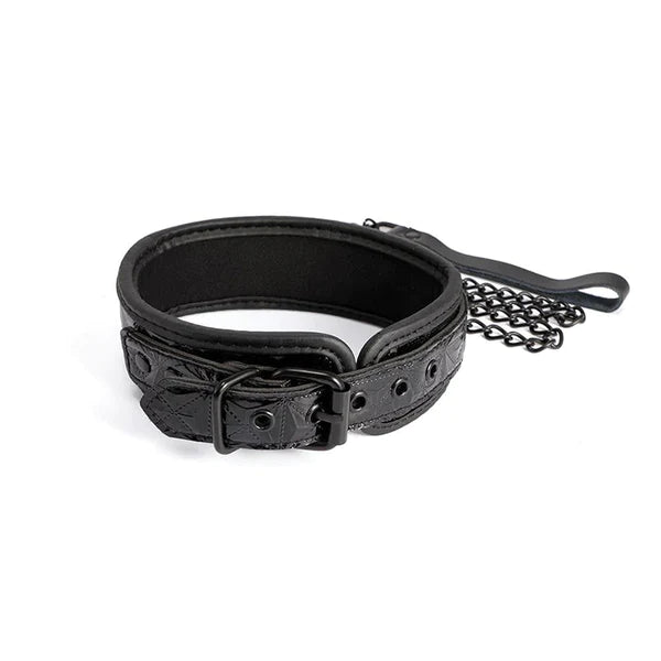 Power Play Collar & Leash - Black