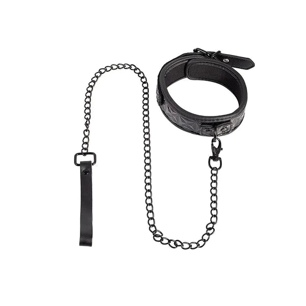 Power Play Collar & Leash - Black